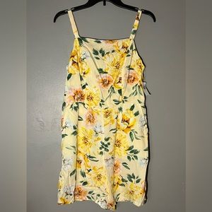 Old Navy Romper - Yellow Floral Print